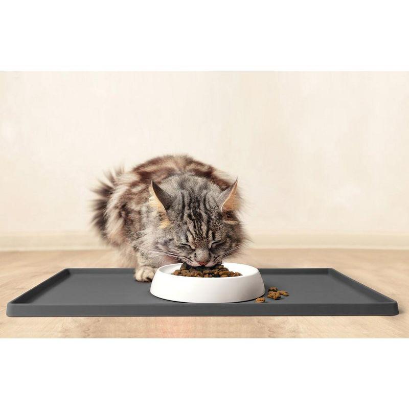 CatGuru Cat Bowls, Whisker Stress Free Cat Food Bowl, Reliefs Whisker Fatigue, Wide Cat Bowl, Shallow Cat Dish