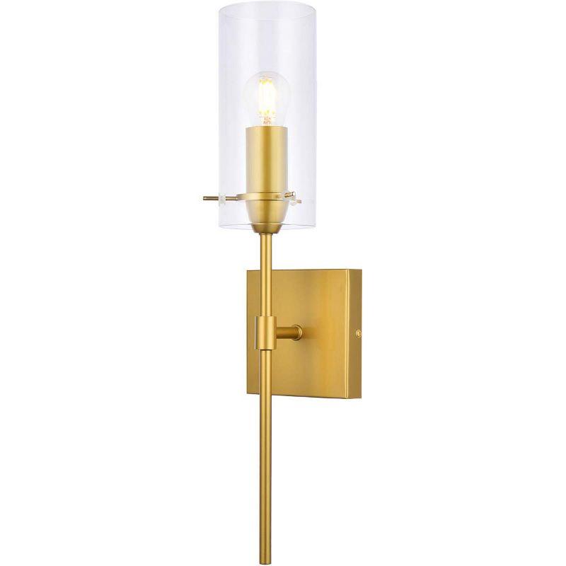 Elegant Lighting Elsreth 1 light brass wall sconce