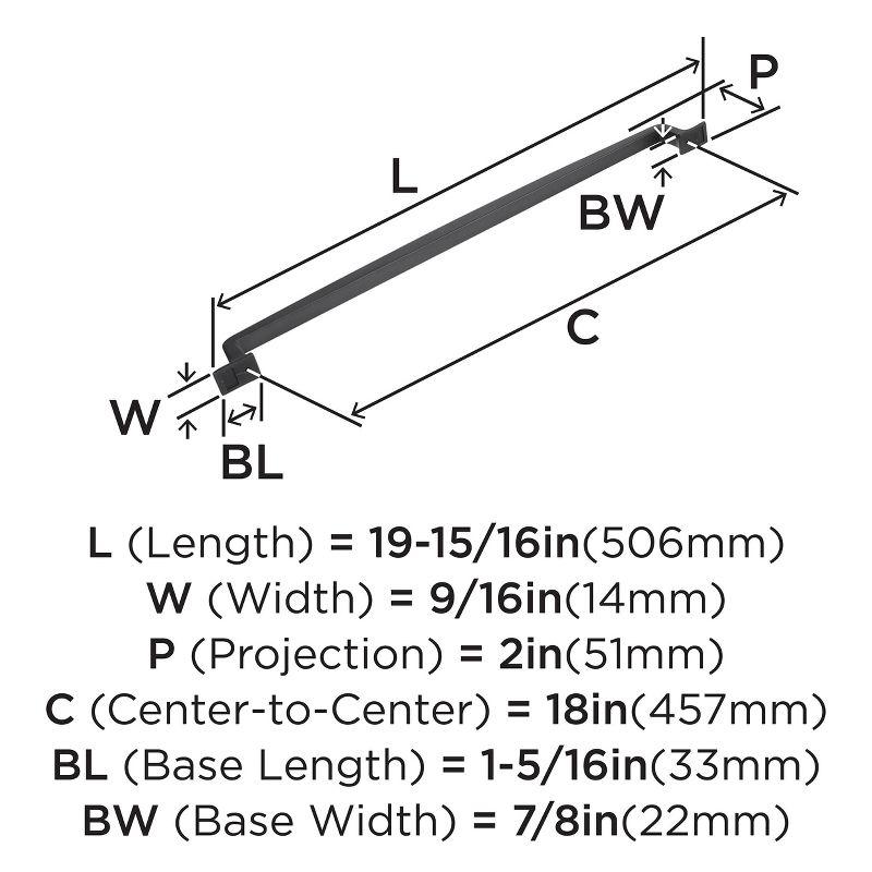 Amerock Westerly Appliance Pull