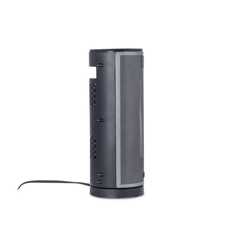BLACK+DECKER BLACK+DECKER Ceramic Oscillating Tower Heater with Remote Control, Space Heater with Digital LED Display, Black