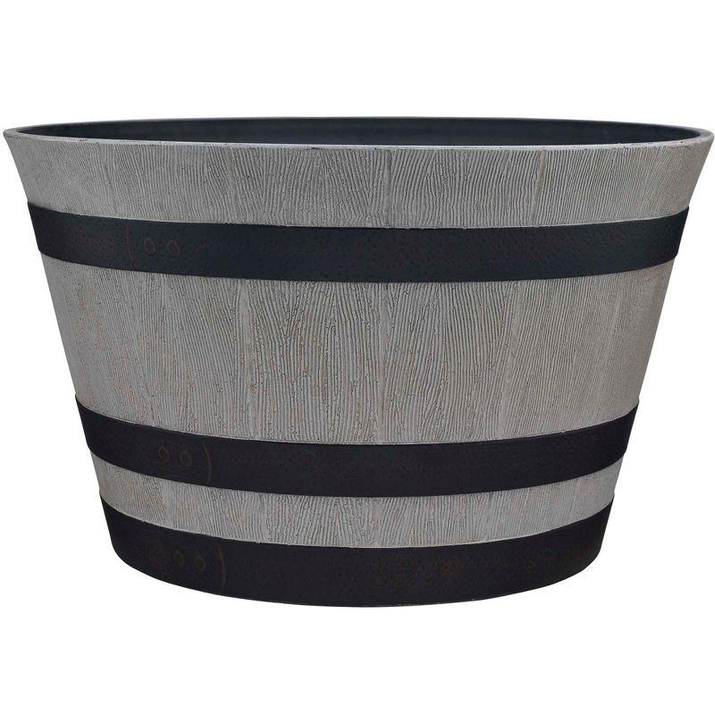 Southern Patio Whiskey Barrel Planter - Southern Patio