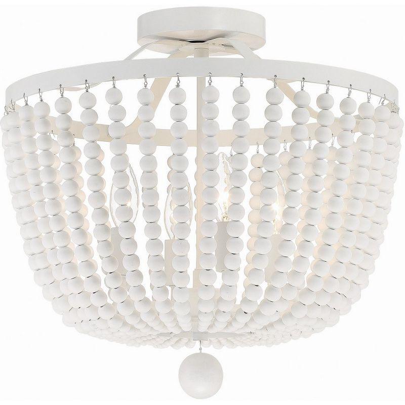 Crystorama Lighting Rylee 4 - Light Pendant in  Matte White