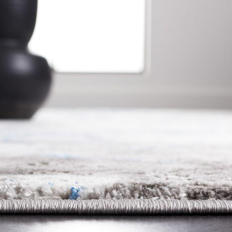Craft CFT864 Loomed Indoor Area Rug - Grey/Blue - 6'7"x6'7" - Safavieh