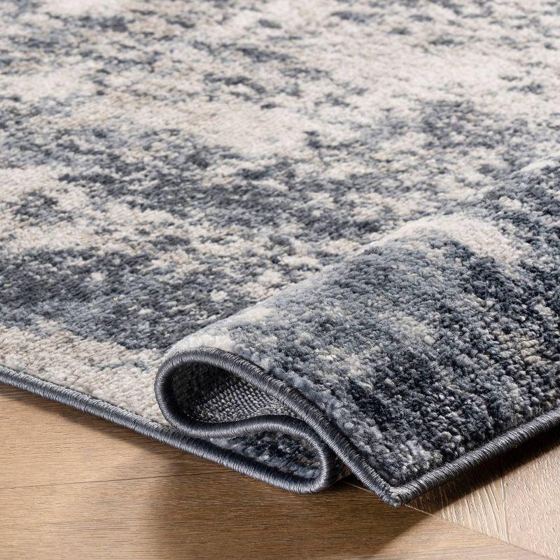 4&#39;3&#39;x6&#39; Taylor Modern Abstract Area Rug Blue - nuLOOM