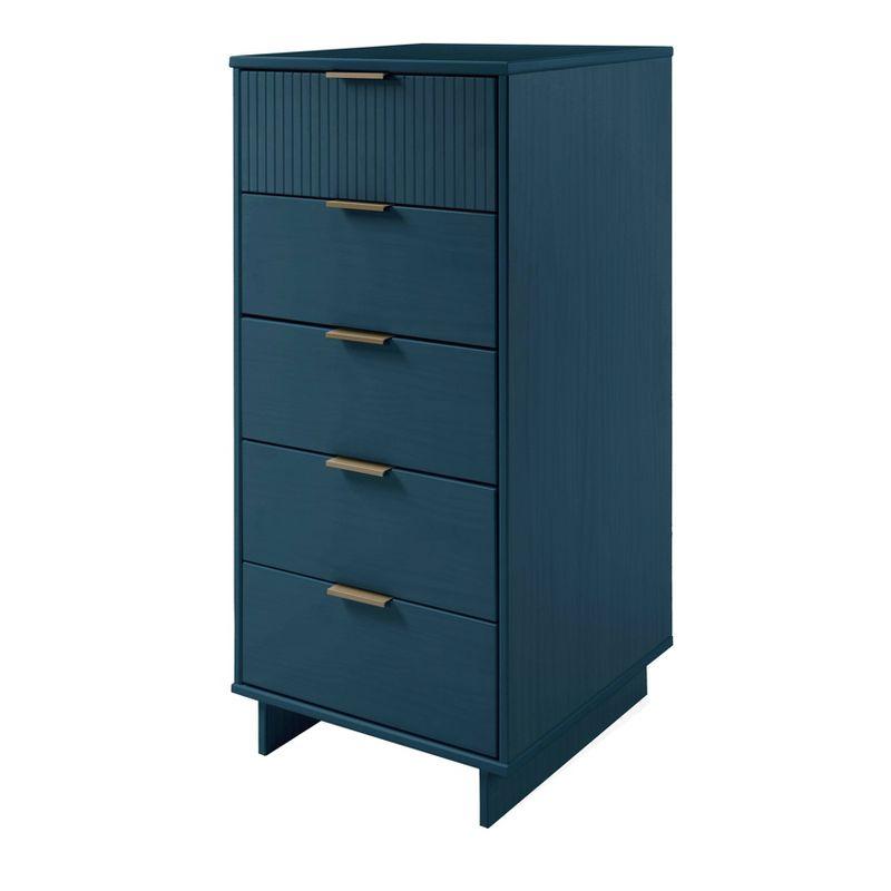 Granville Tall Modern 5 Drawer Dresser - Manhattan Comfort