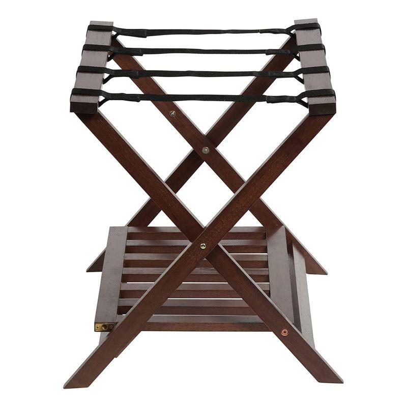 Folding Wood Luggage Rack