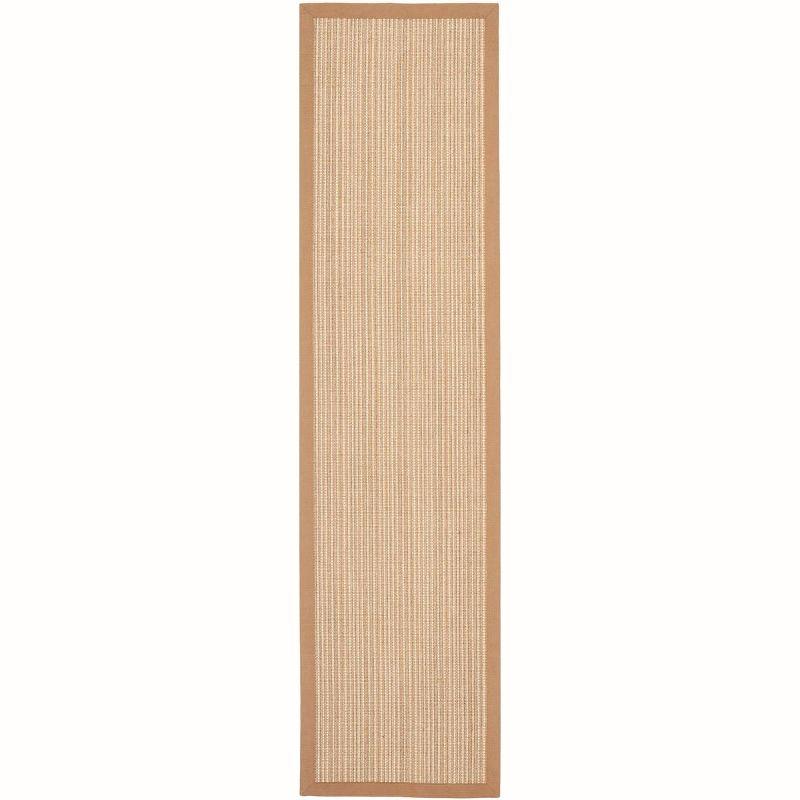 Natural Fiber NF442 Power Loomed Indoor Runner Rug - Tan/Tan - 2'x12' - Safavieh.