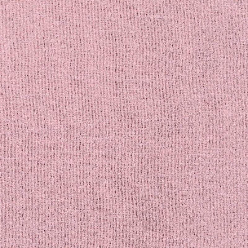 Blush and Gray Striped Faux Silk Grommet Curtain Panels, 54"x84"