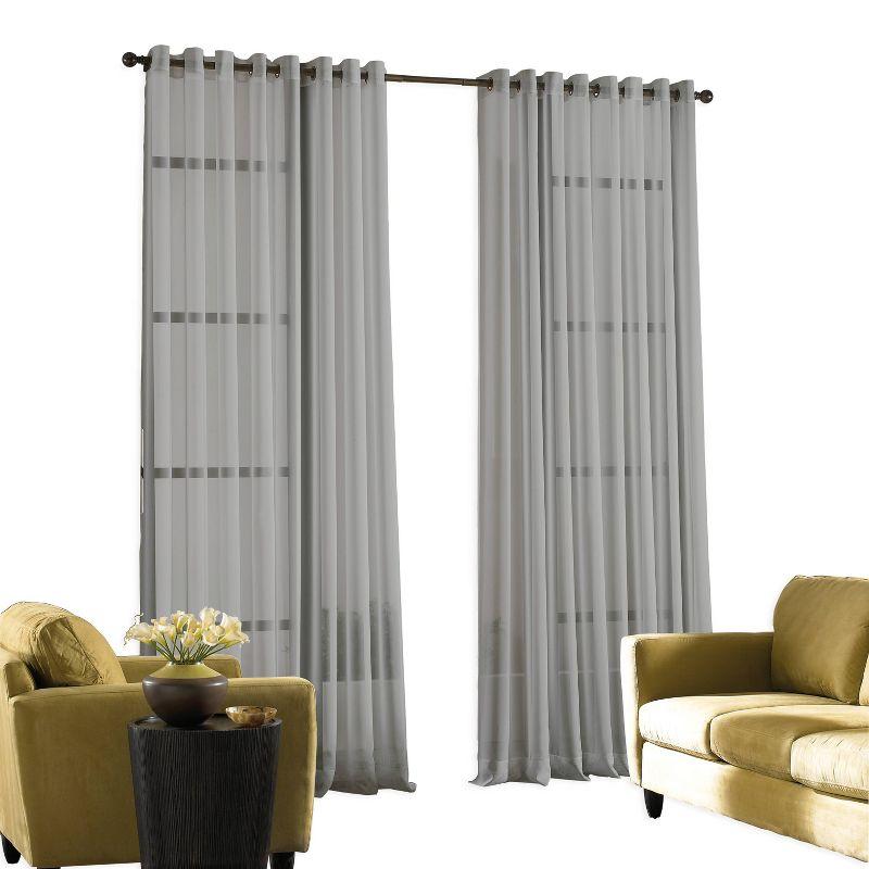 1pc Sheer Soho Window Curtain Panel - Curtainworks