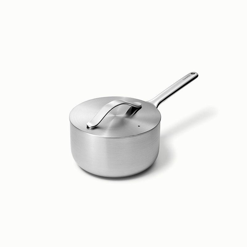 Caraway Home 3qt Stainless Steel Sauce Pan with Lid