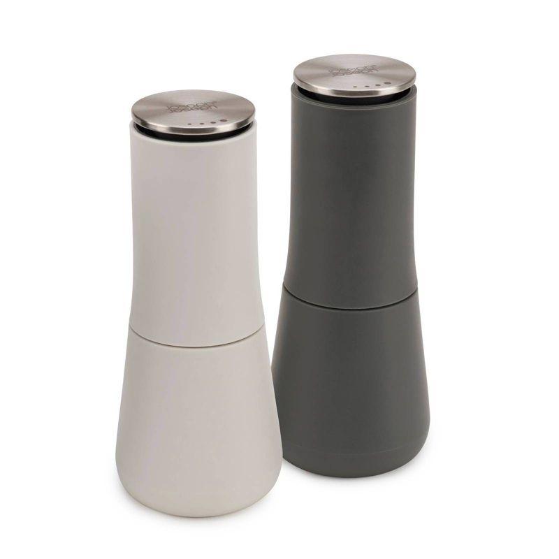 Joseph Joseph Milltop Non-Spill Salt and Pepper Mill Set