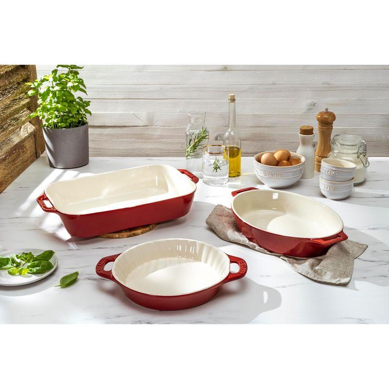 Staub Ceramics 3-pc Mixed Baking Dish Set