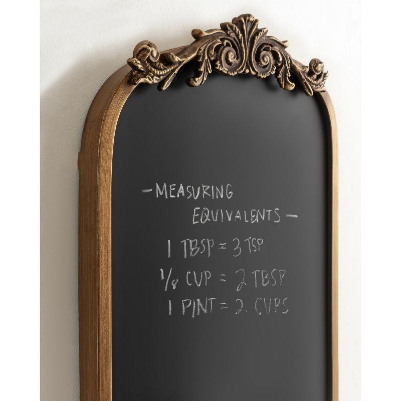 Arendahl Manufactured Wood Wall Organizer with Chalkboard