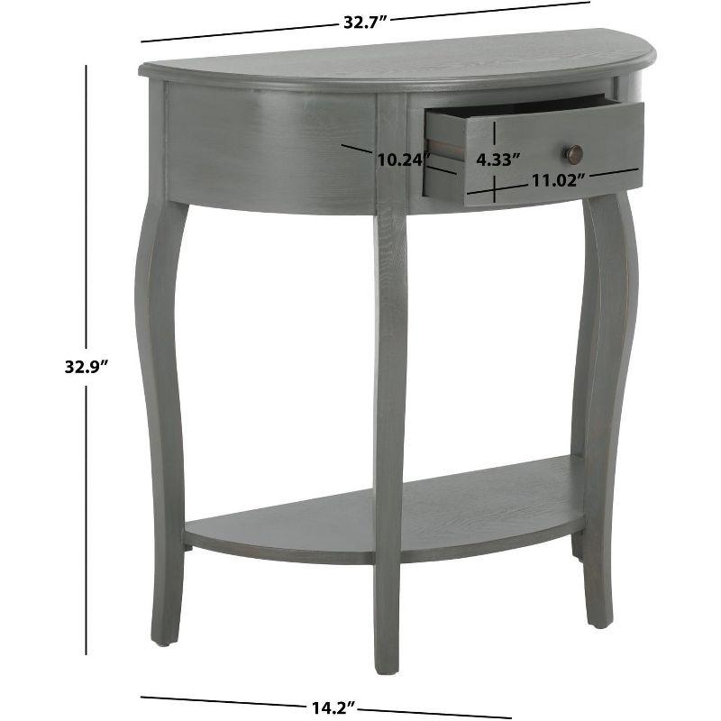 Jan Console - AMH6569A - Gray - Safavieh Couture