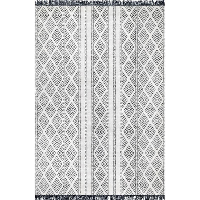 Nuloom Outdoor Striped Miriam Area Rug