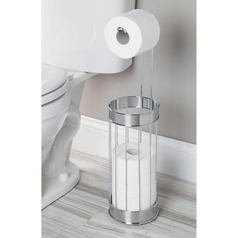 Bruschia Free Standing Toilet Paper Holder