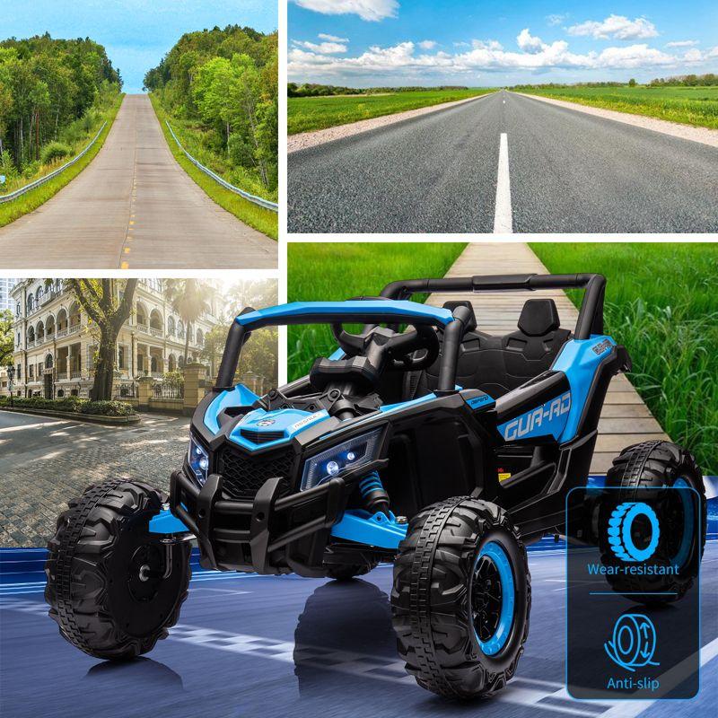 24V Ride On UTV Car, Battery Powered Electric Vehicles with Remote Control