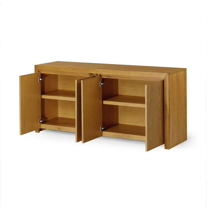 Maven Lane Iris Contemporary Wooden Sideboard