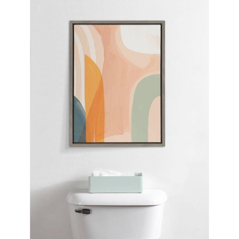 Sylvie Sunrise Over Marrakesh Framed Wall Canvas - Kate & Laurel All Things Decor