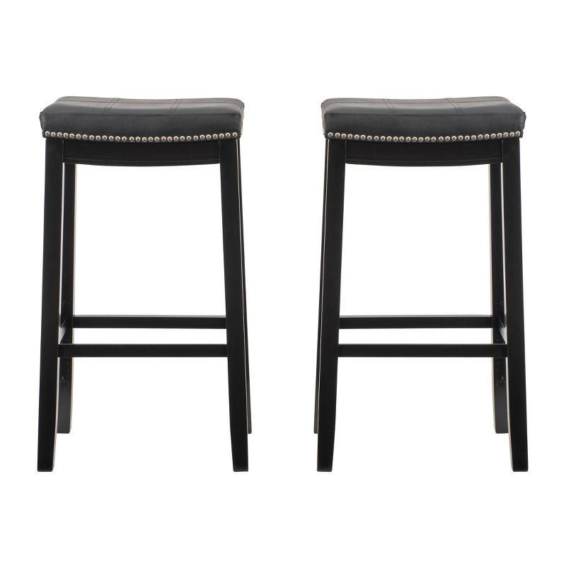 Set of 2 Claridge Barstools - Linon