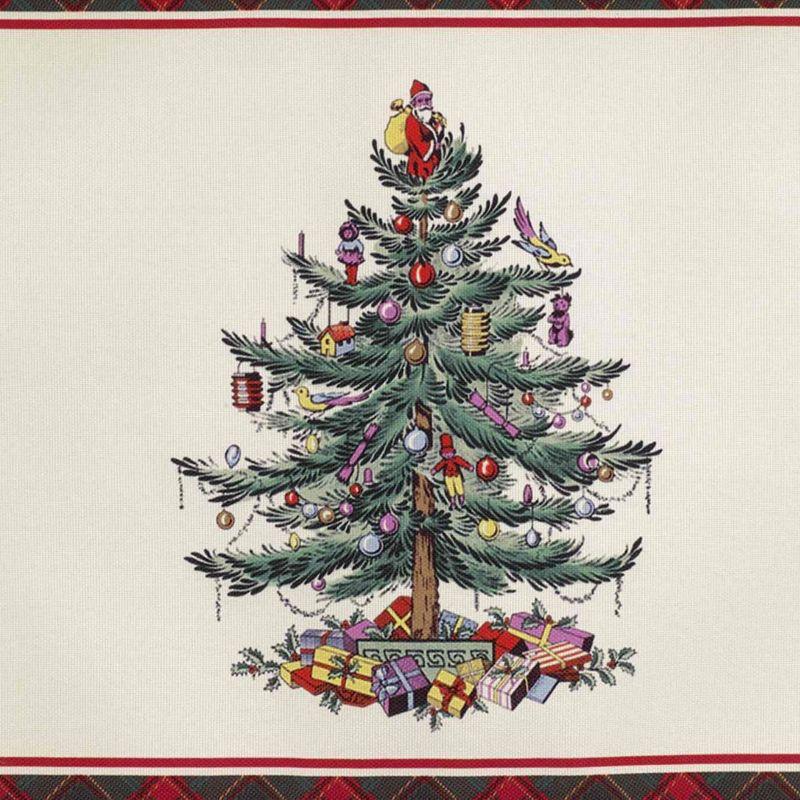 Christmas Tree Tartan 4 Piece Placemat Set (Set of 4)