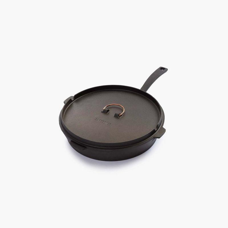 Barebones All-in-One Cast Iron Skillet, 12", 471 Ounces