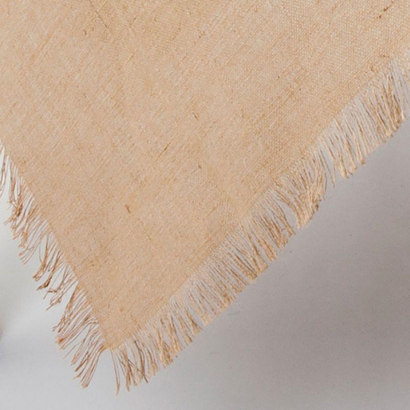 Saro Lifestyle Fringed Jute Tablecloth