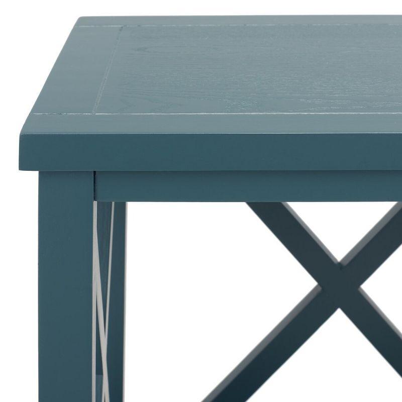 Candace End Table - Teal - Safavieh.