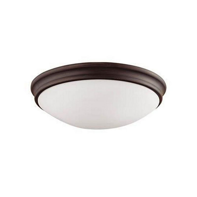 Millennium Lighting 1 - Light Flush Mount in  Rubbed Bronze