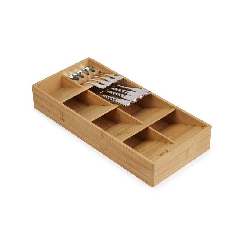 Joseph Joseph DrawerStore Large Bamboo Silverware Organizer