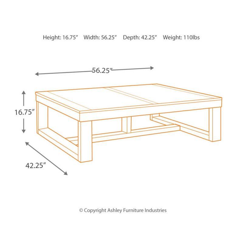 Laurel Foundry Modern Farmhouse® Midkiff Solid Wood Top Coffee Table