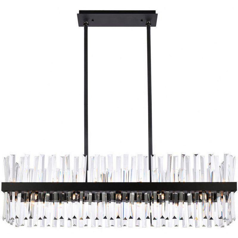 Elegant Lighting Serephina 24 - Light Chandelier in  Black