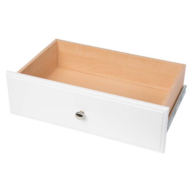 Easy Track White Deluxe Closet Storage Drawer