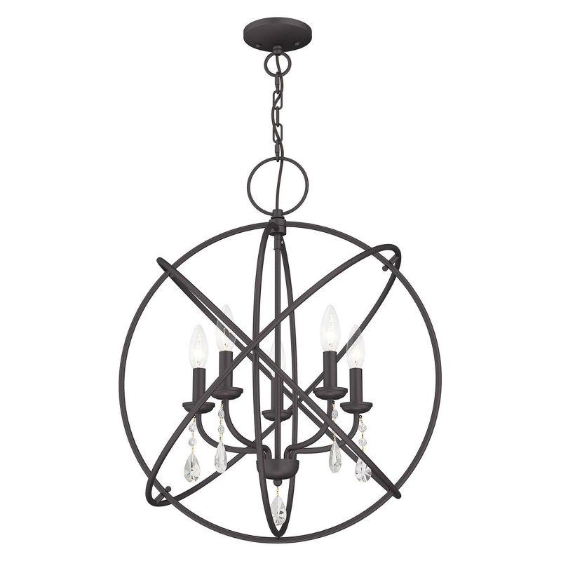 Aria 5 - Light Dimmable Globe Chandelier