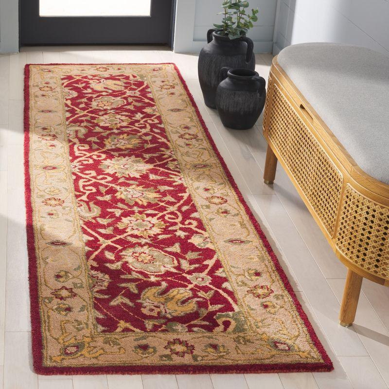 Antiquity AT21 Hand Tufted Indoor Accent Rug - Rust - 2'3"x4' - Safavieh