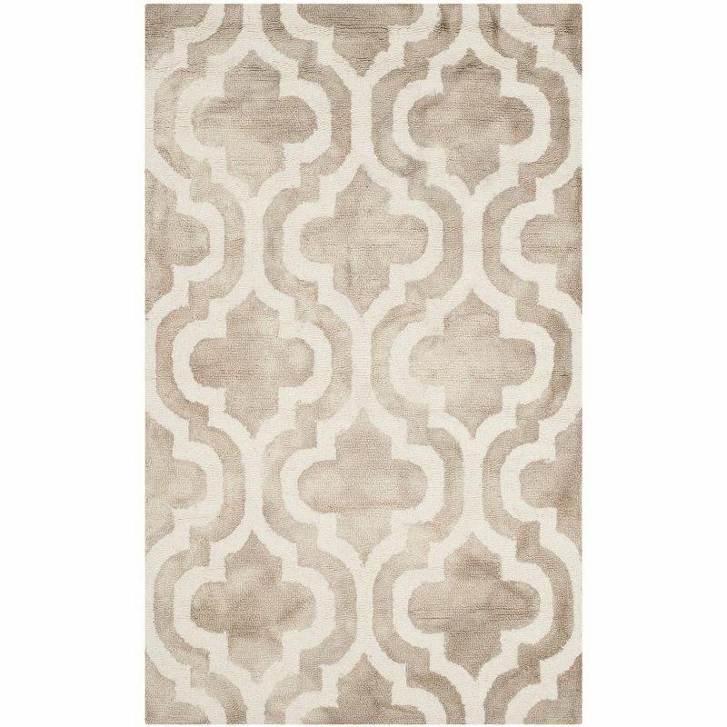 Dip Dye DDY537 Hand Tufted Indoor Accent Rug - Beige/Ivory - 3'x5' - Safavieh
