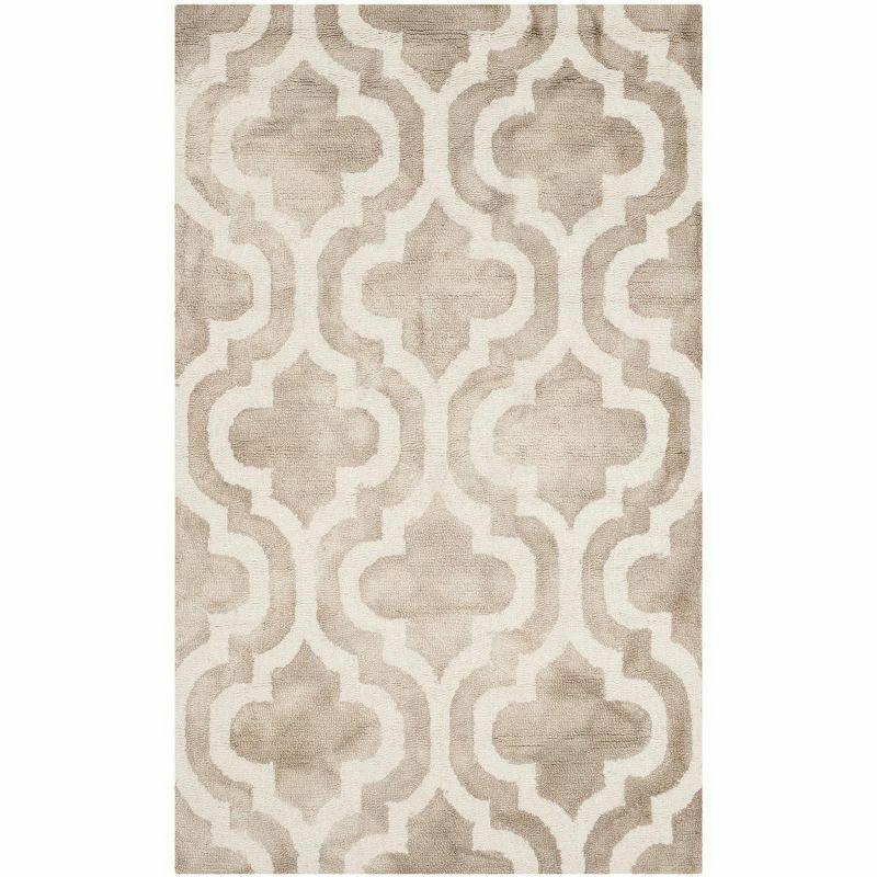 Ivory Elegance 8' x 10' Hand-Tufted Wool Area Rug