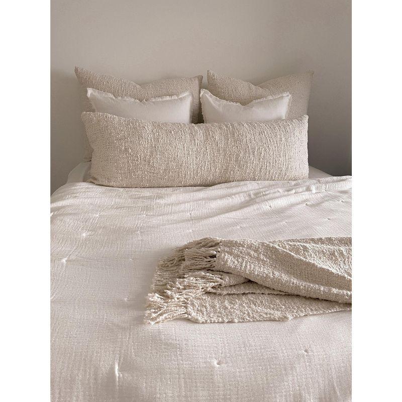 Anaya Cotton Reversible Throw Pillow
