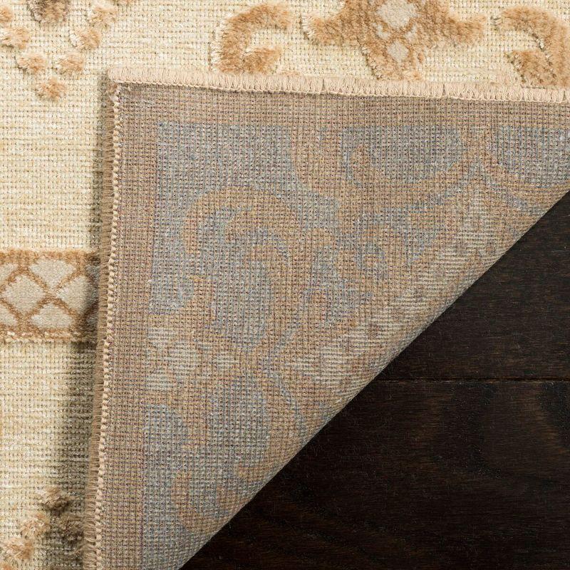 Martha Stewart Collection - MSR7430 - Indoor Power Loomed Accent Rugs - Caramel/Cream - 3'3"x5'3"