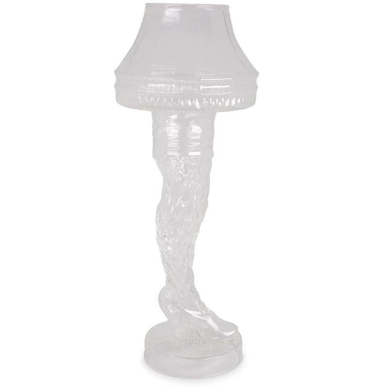 A Christmas Story Leg Lamp Sculpted Glass Cup, 17 Ounces