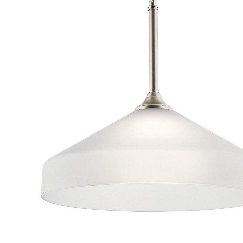 Kichler Lighting Ansonia 1 - Light Pendant in  Brushed Nickel