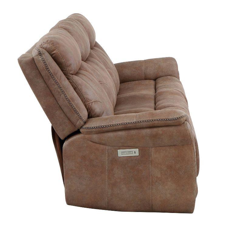 Morrison Power Recliner Sofa Camel - Steve Silver Co.