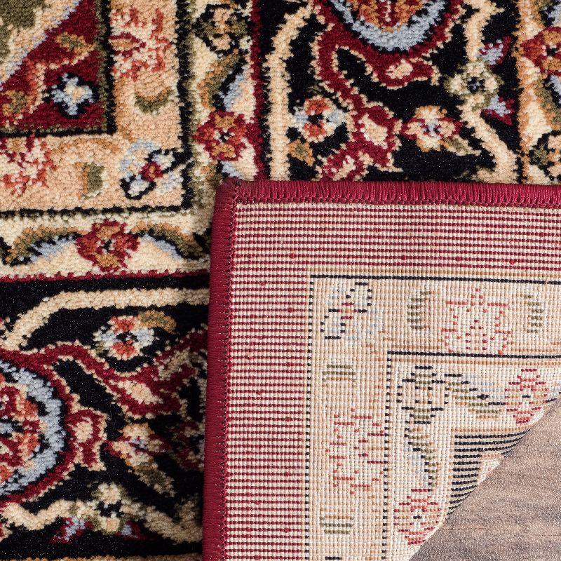 Lyndhurst Heriz LNH330 Power Loomed Accent Rug - Red/Black - 3'3"x5'3" - Safavieh