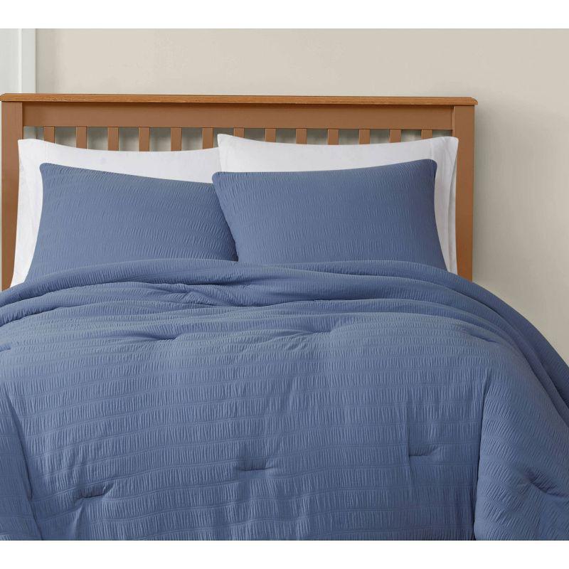 Truly Soft Truly Soft Crinkle Garment Wash Comforter Set