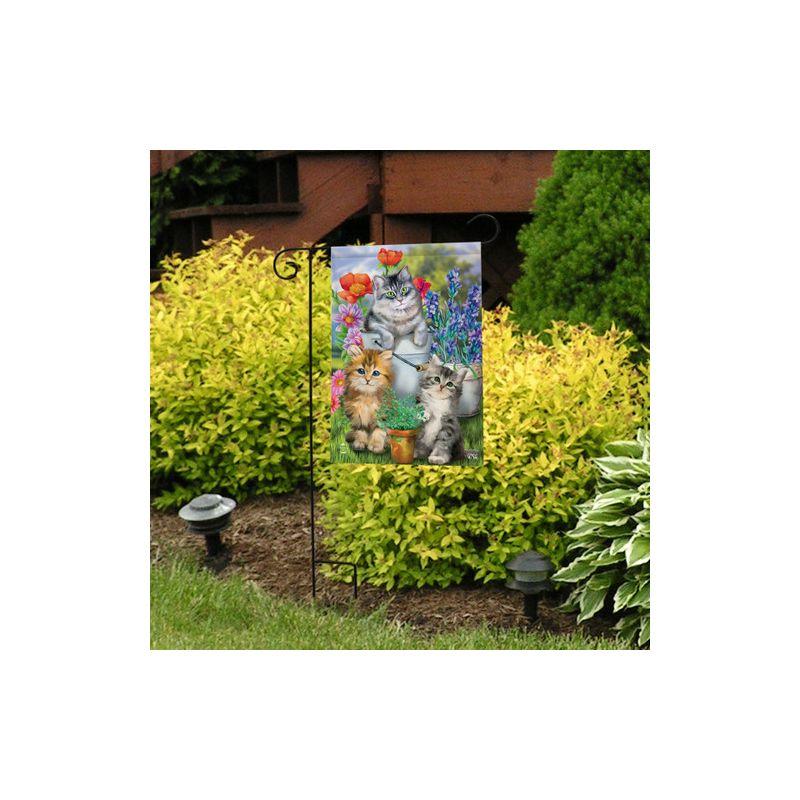 Briarwood Lane Garden Flag 18x12.5 For Outdoor Garden Cats Spring Garden Flag Flag For Spring Garden Flag Flags For Outside