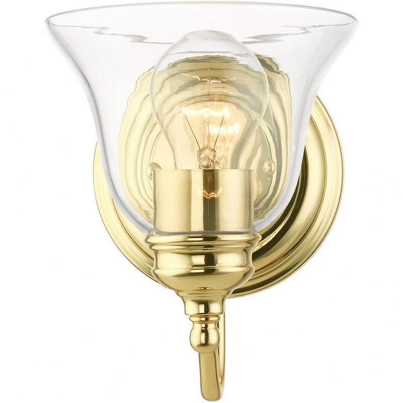 Livex Lighting Moreland 1 - Light Vanity in  Polished Brass