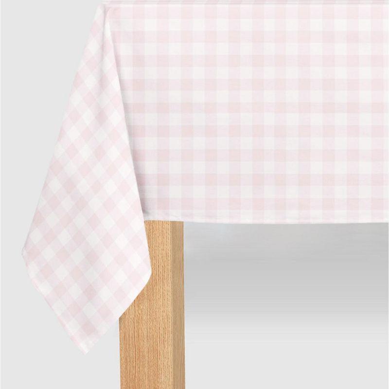 Coterie Party Pink Gingham Paper Tablecloth