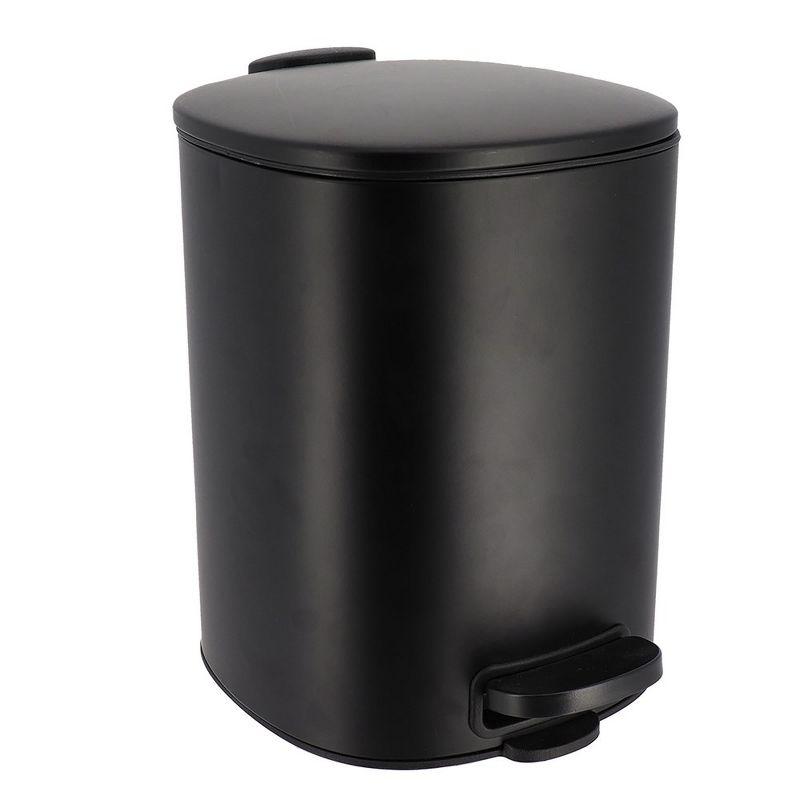 Evideco Mel Metal Step On Kitchen Trash Can - 1.3 Gallons