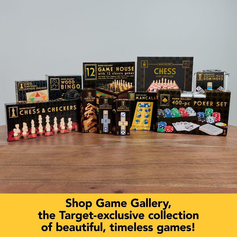 Game Gallery Chess, Checkers and Chinese Checkers Board Game Set