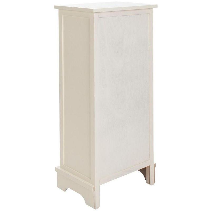Connery Cabinet - AMH5742 - Vintage White - Safavieh Couture